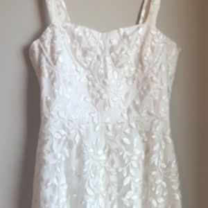 Sau Lee Ambrose Embroidered Dress